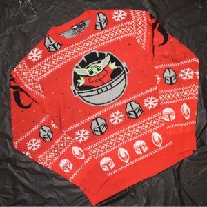 Mandalorian Ugly Christmas Sweater